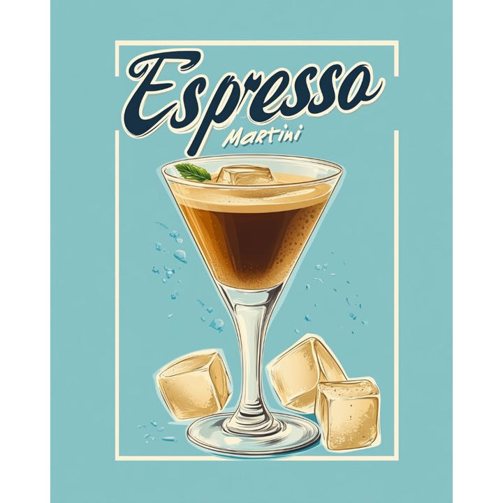 Malen nach Zahlen - Espresso Martini