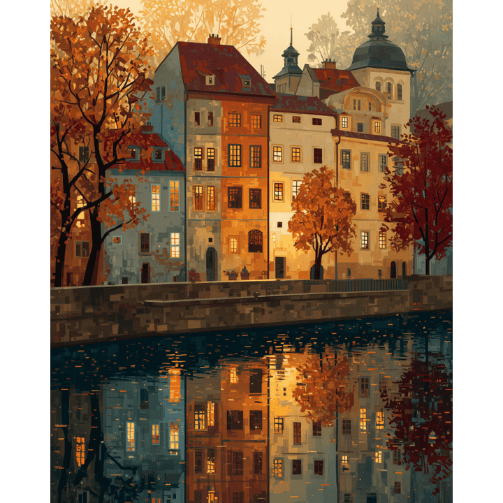 Malen nach Zahlen - Prag