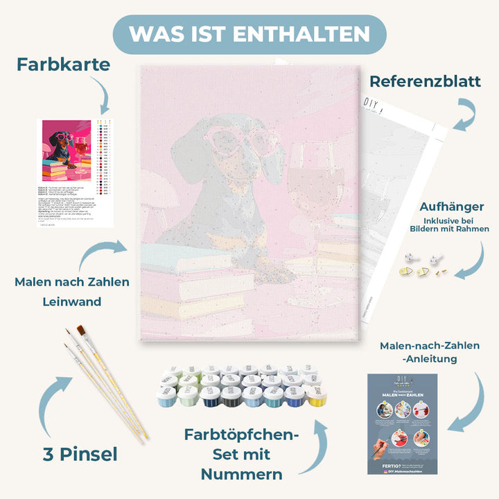 Malen nach Zahlen - Happy Hour