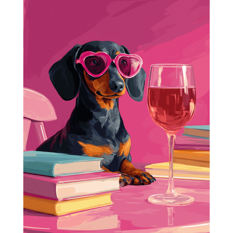 Malen nach Zahlen - Happy Hour