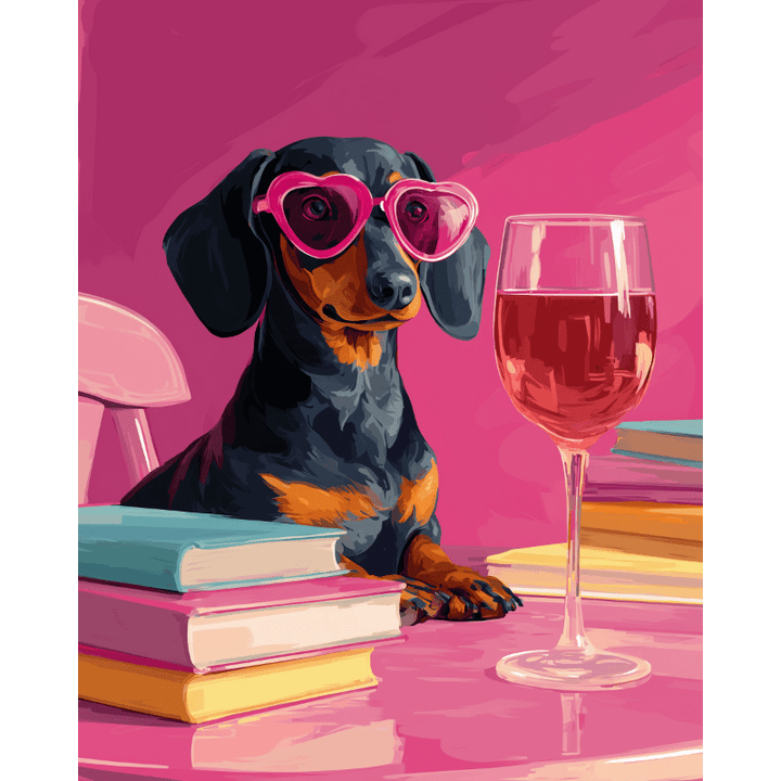 Malen nach Zahlen - Happy Hour