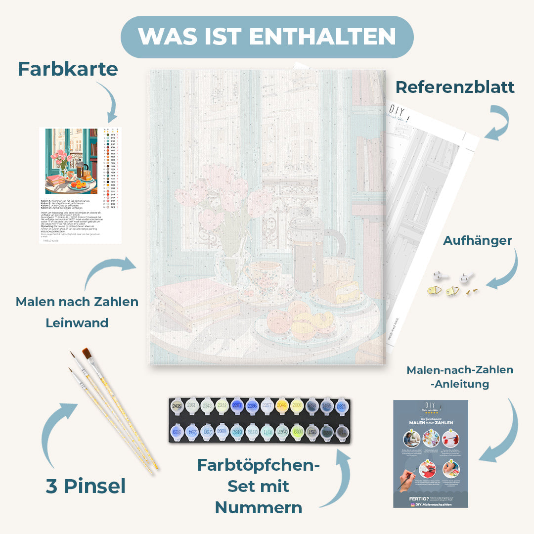 Malen nach Zahlen - Room service