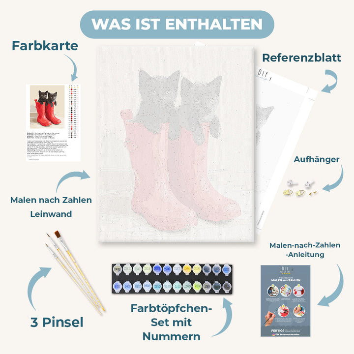 Malen nach Zahlen - Paar Niedlichkeit