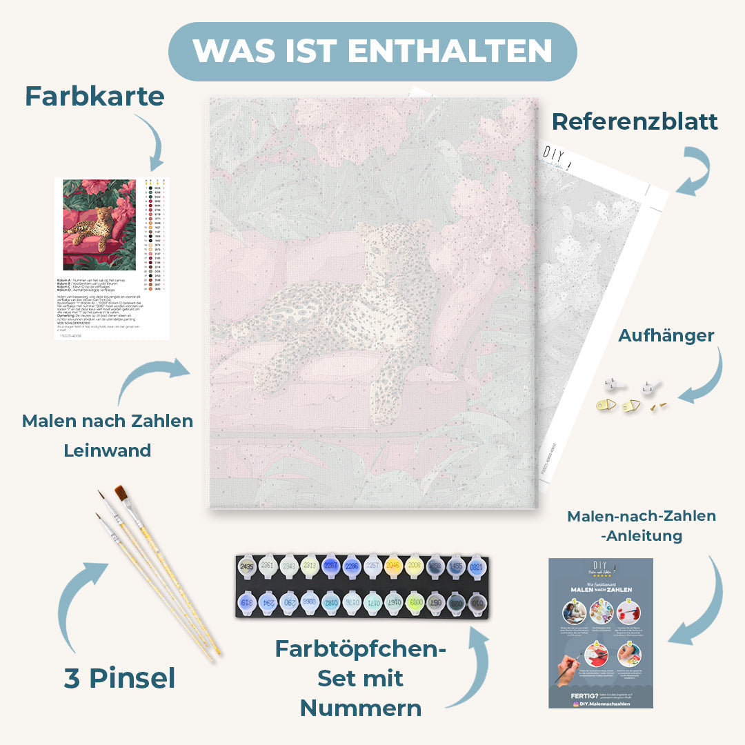 Malen nach Zahlen - Wilde Eleganz