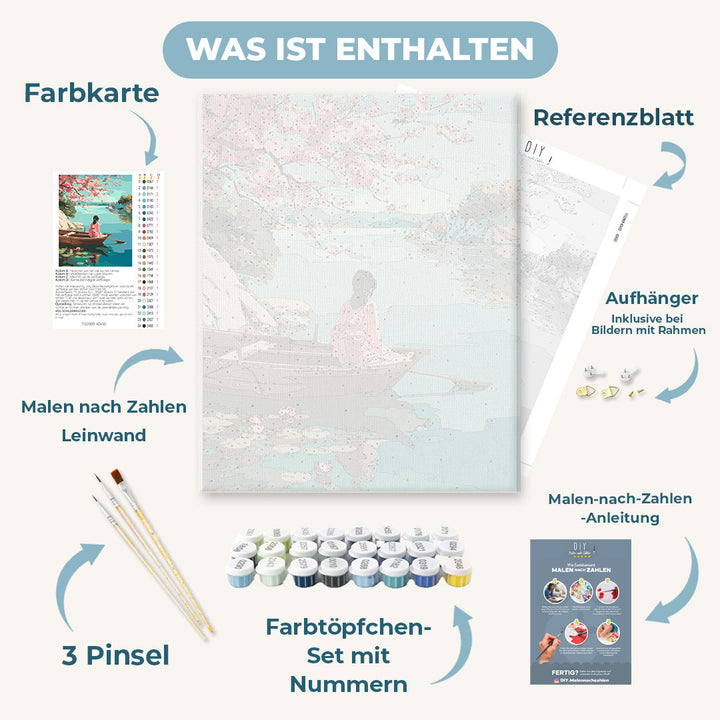 Malen nach Zahlen - Ein stiller Ort