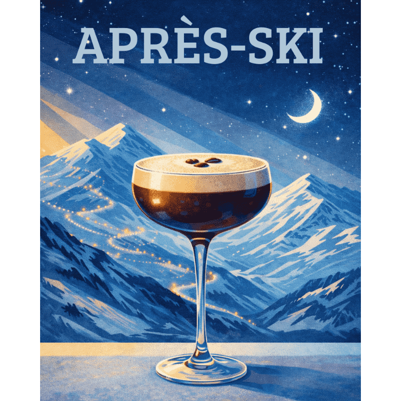Malen nach Zahlen - Après-Ski Espresso Martini