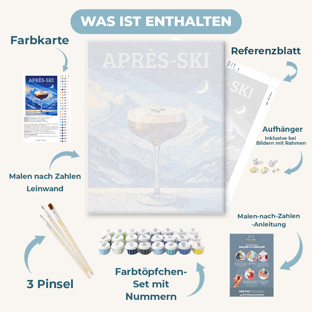 Malen nach Zahlen - Après-Ski Espresso Martini