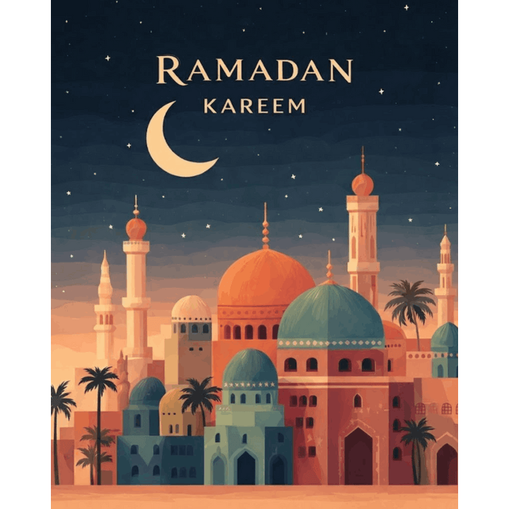 Malen nach Zahlen - Ramadan Kareem