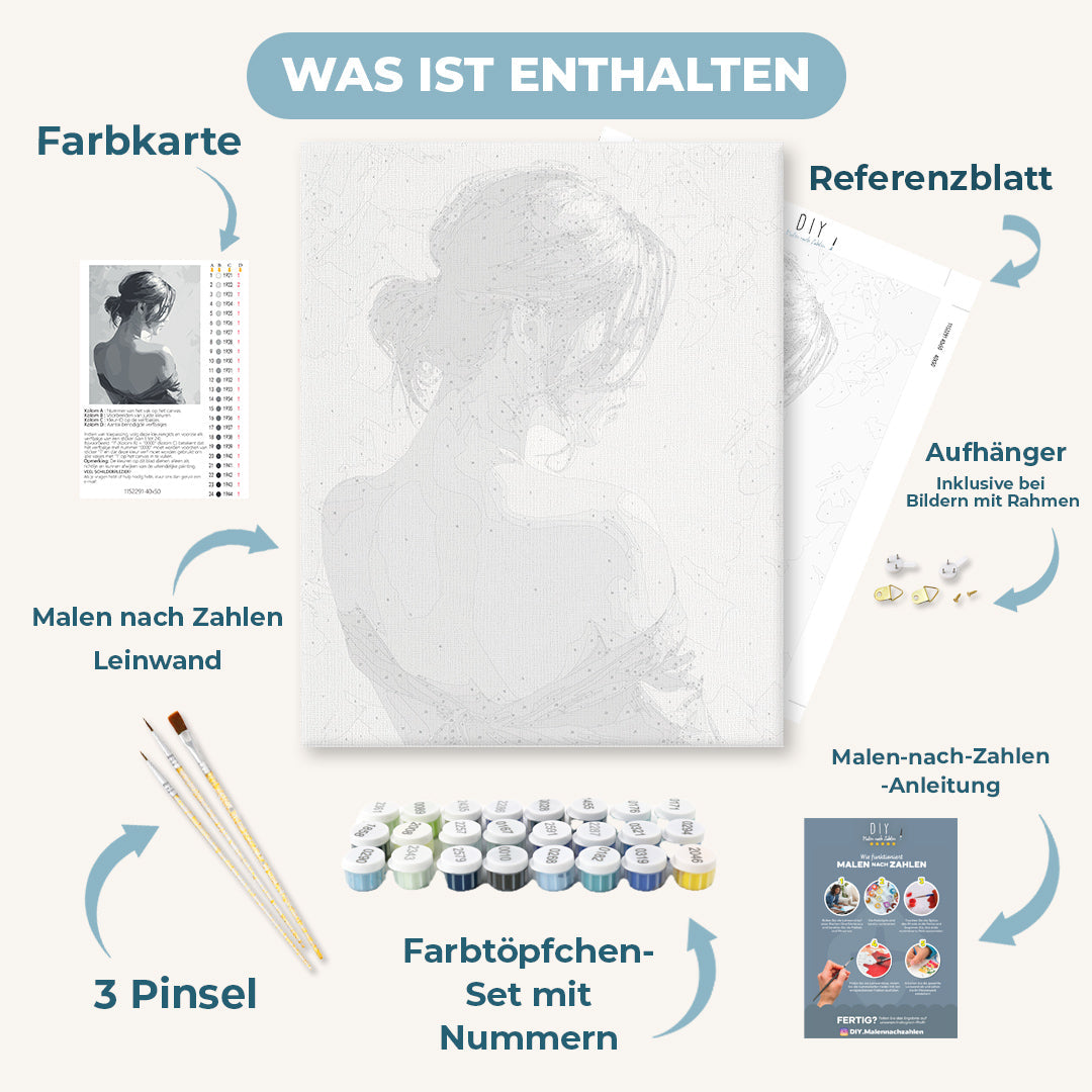 Malen nach Zahlen - Zeitlose Eleganz