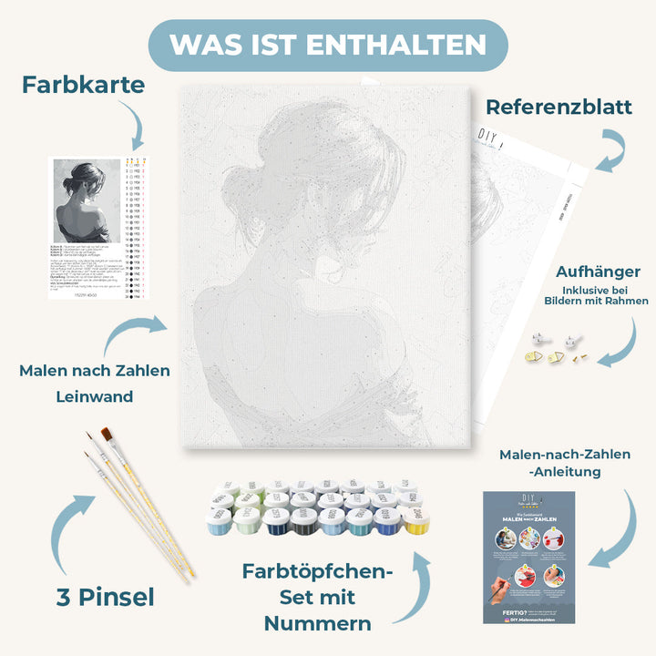 Malen nach Zahlen - Zeitlose Eleganz
