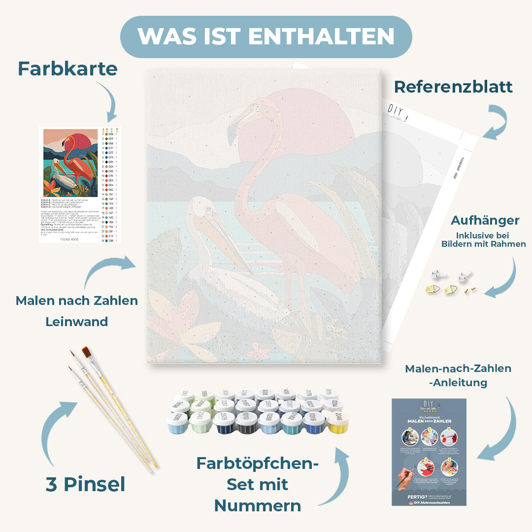 Malen nach Zahlen - Der Korallenhorizont