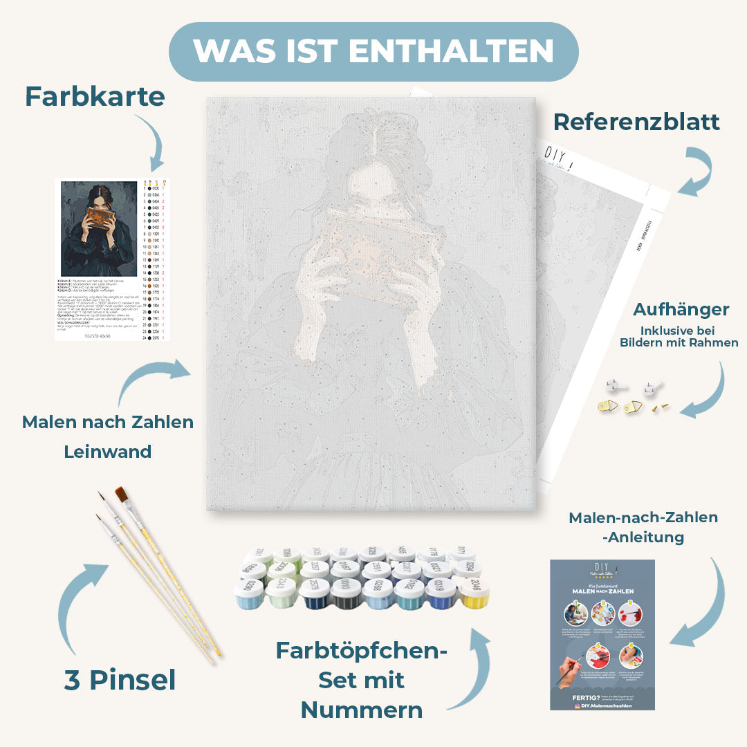 Malen nach Zahlen - Ein Buch der Geheimnisse