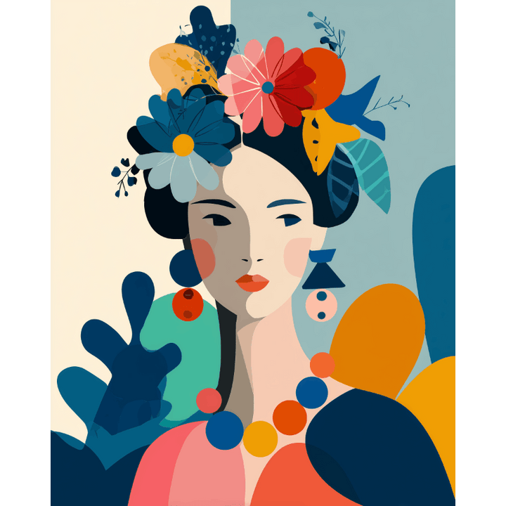 Malen nach Zahlen - Von Matisse inspiriert