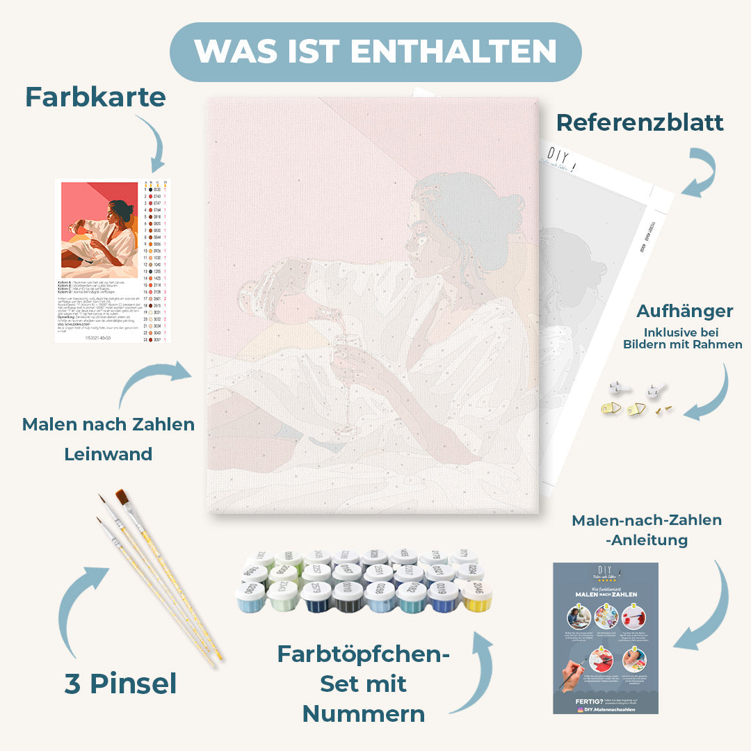 Malen nach Zahlen - Ein Moment für sich