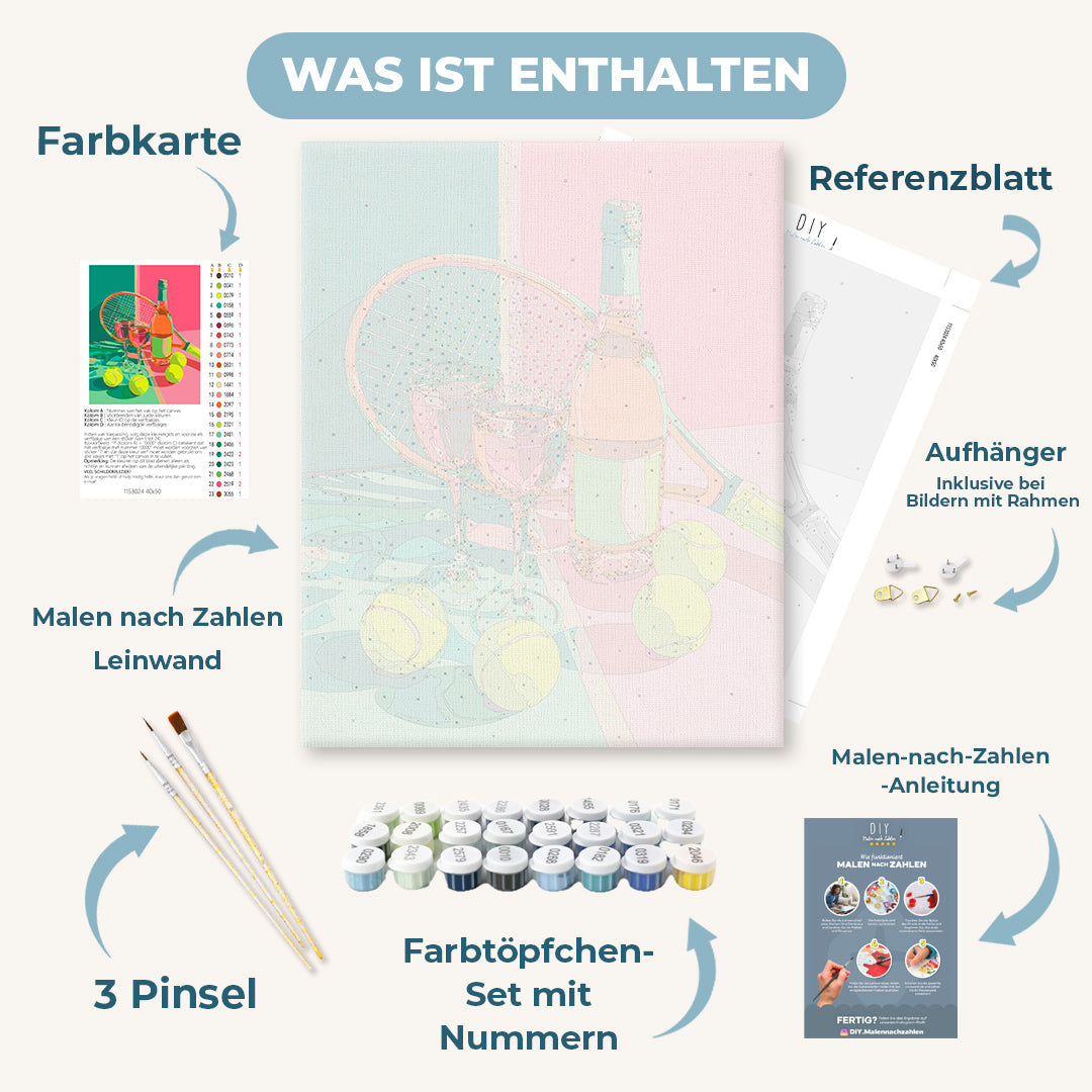 Malen nach Zahlen - Sommeraufschlag