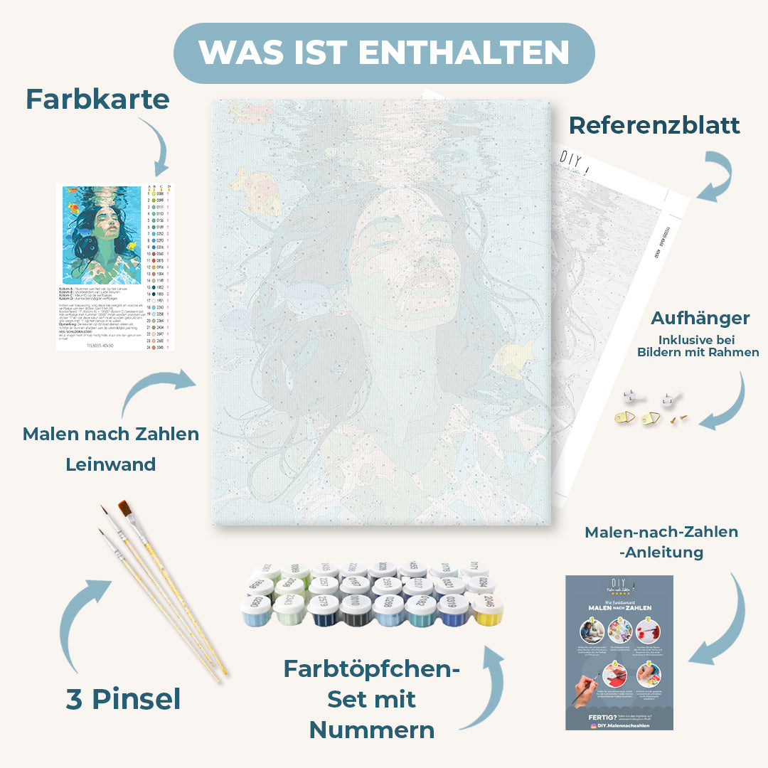 Malen nach Zahlen - Hauch der Stille