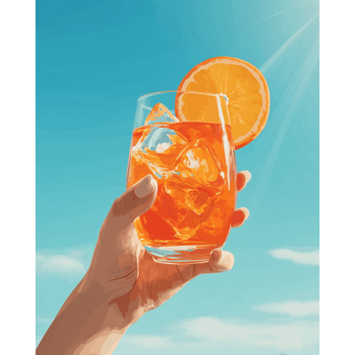 Malen nach Zahlen - In den Sommer