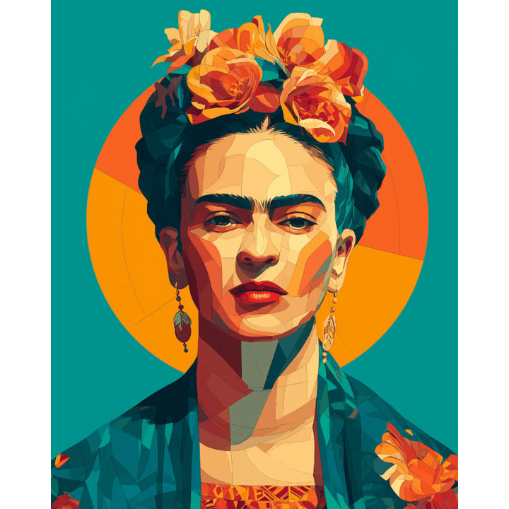 Malen nach Zahlen - Einfach Frida