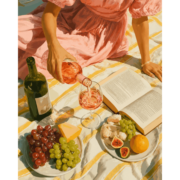 Malen nach Zahlen - Picknick-Träumerei