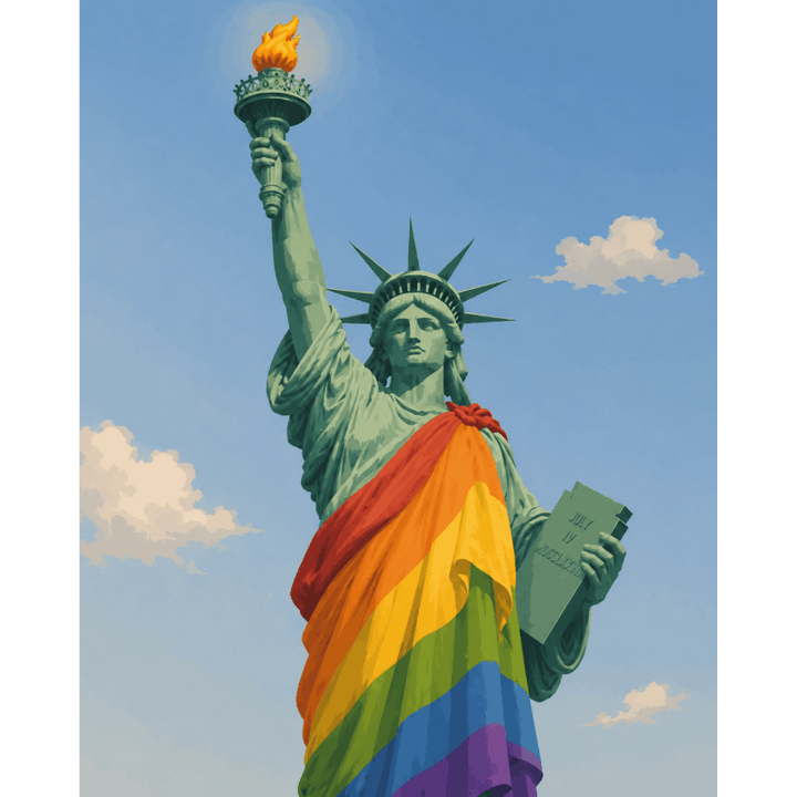 Malen nach Zahlen - Liberty Pride