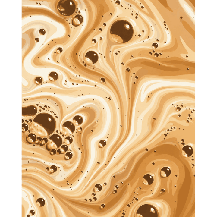 Malen nach Zahlen - Mocha Vibes