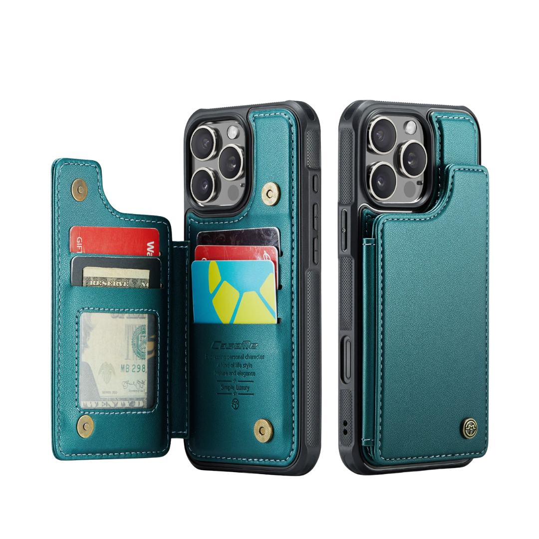 Harrison | RFID Blocking Magnetic Wallet Flip Phone Case (BUY 1 GET 1 FREE)