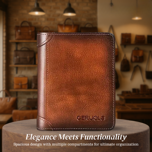 Ben | Slim RFID Leather Wallet for Men (BUY 1 GET 1 FREE)