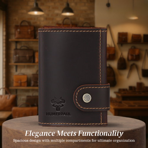 Mark | RFID Leather Money Clip | Wallet (BUY 1 GET 1 FREE)