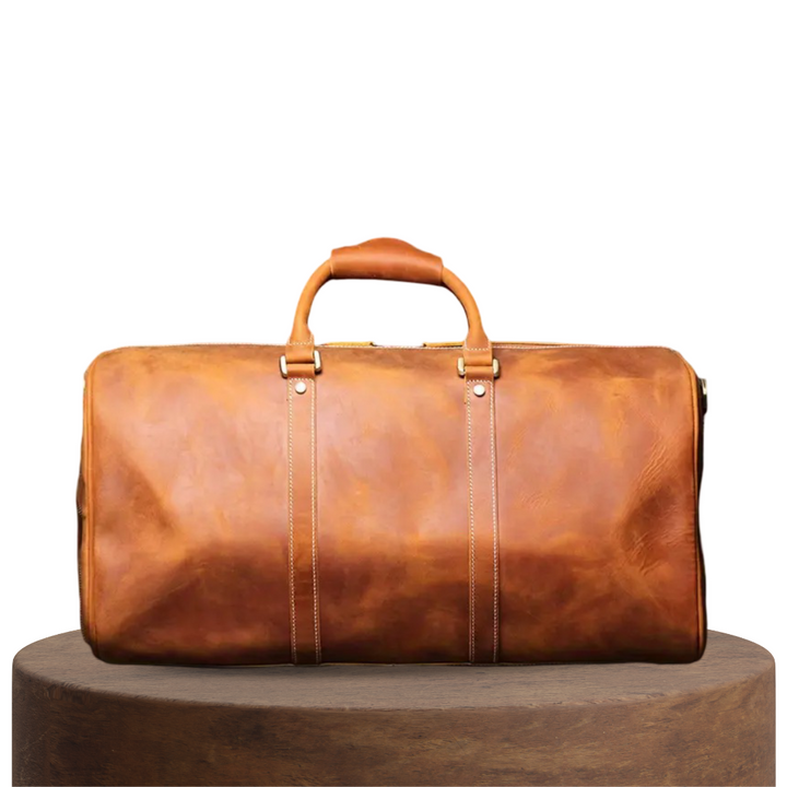 Easton | Full-Grain Leather Duffel for Travel and Weekends (BUY 1 GET 1 FREE)
