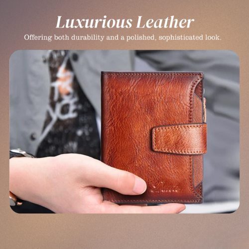 Liam | Vintage RFID Leather Wallet (BUY 1 GET 1 FREE)