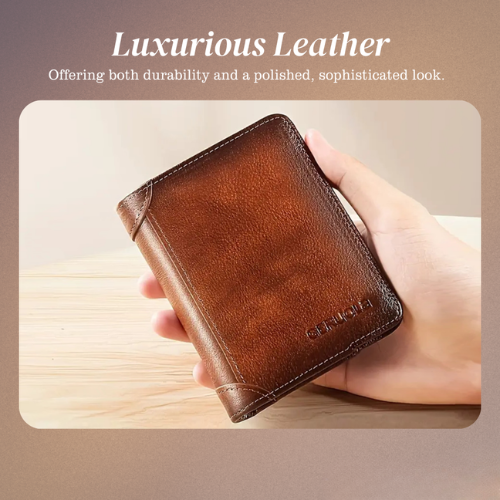 Ben | Slim RFID Leather Wallet for Men