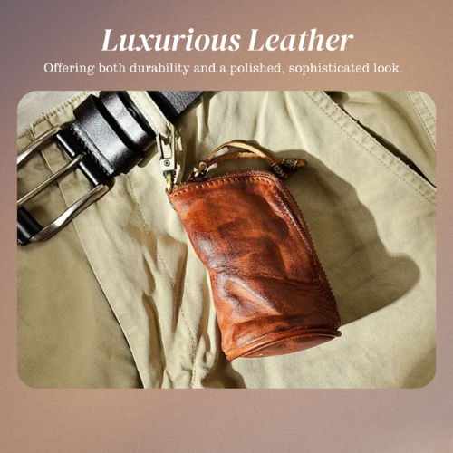 Steve | Leather Zippered Key Holder Wallet (BUY 1 GET 1 FREE)