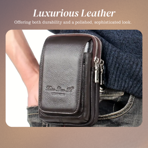 Sander | Phone & Essentials Leather Belt Pouch (BUY 1 GET 1 FREE)
