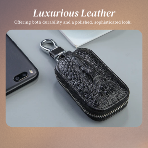 Bruno | Crocodile Embossed Leather Key Case (BUY 1 GET 1 FREE)