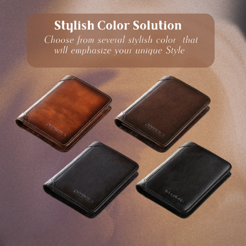 Ben | Slim RFID Leather Wallet for Men (BUY 1 GET 1 FREE)