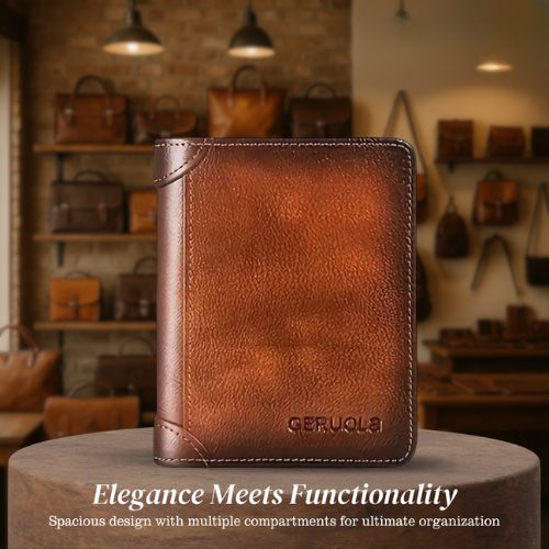 Sterlingfold | Genuine Leather Trifold Wallet for Men (BUY 1 GET 1 FREE)