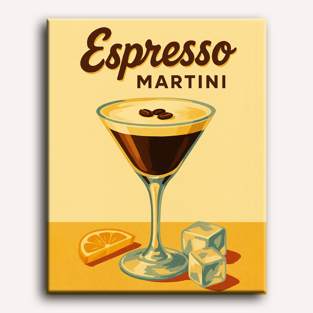 Malen nach Zahlen - Geschmack von Kaffee