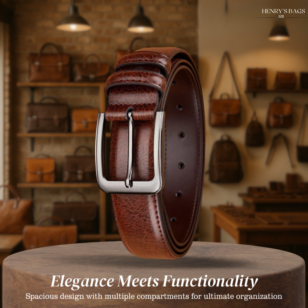 Logan | Belt with Classic Buckle