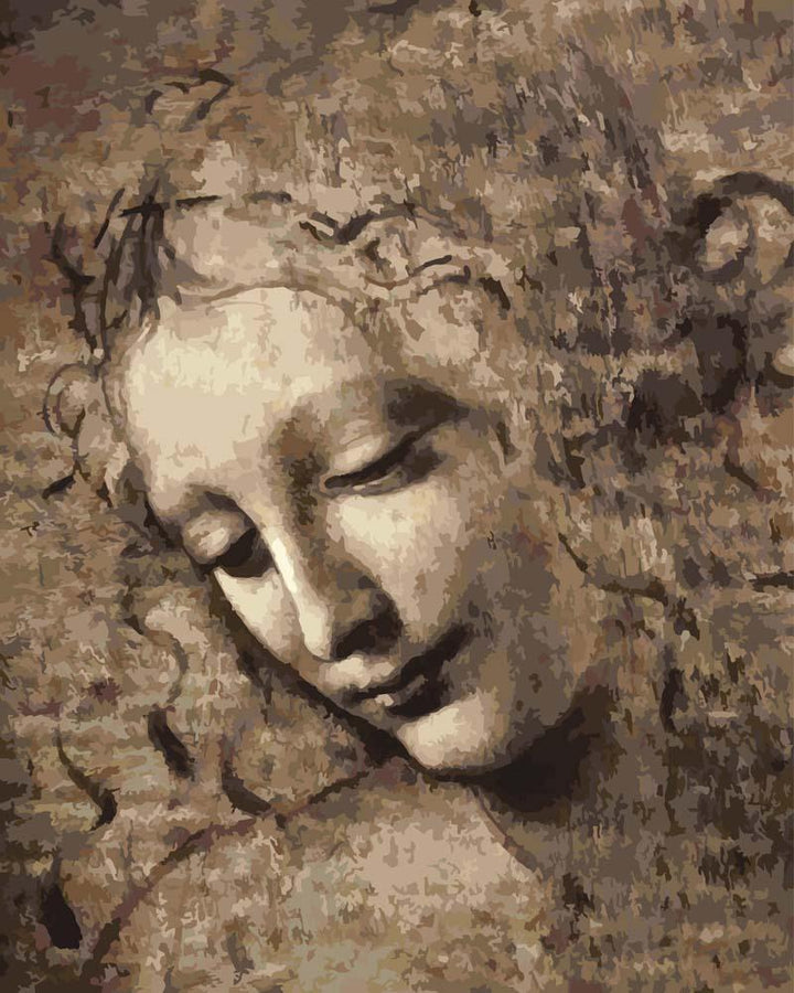 Malen nach Zahlen - La Scapigliata - Leonardo da Vinci