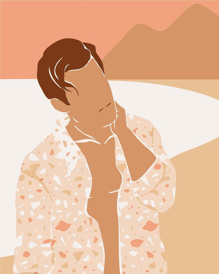 Malen nach Zahlen - People Illustration 18