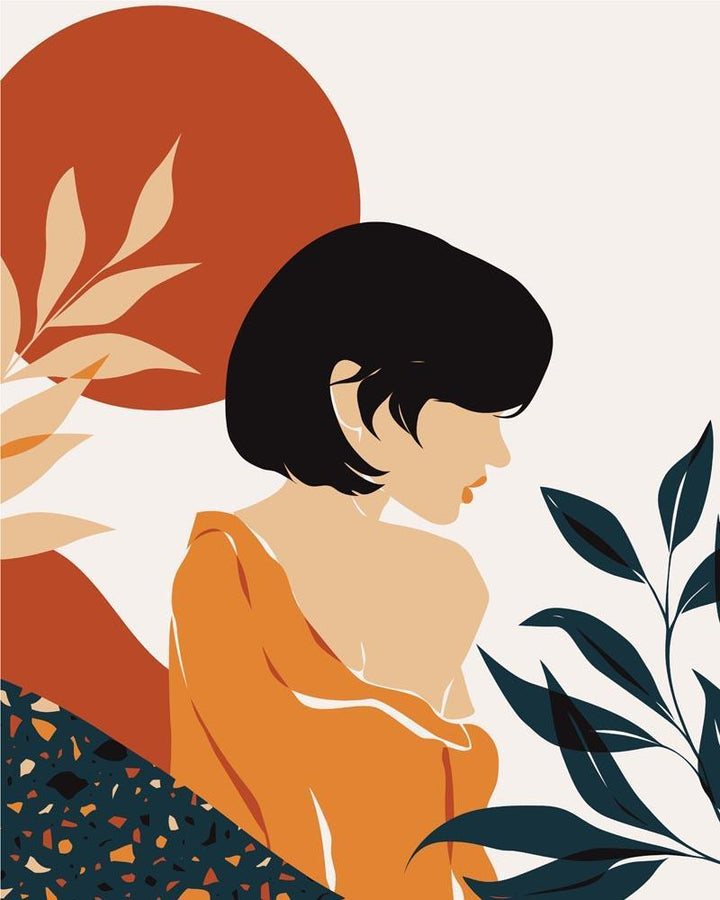 Malen nach Zahlen - People Illustration 2