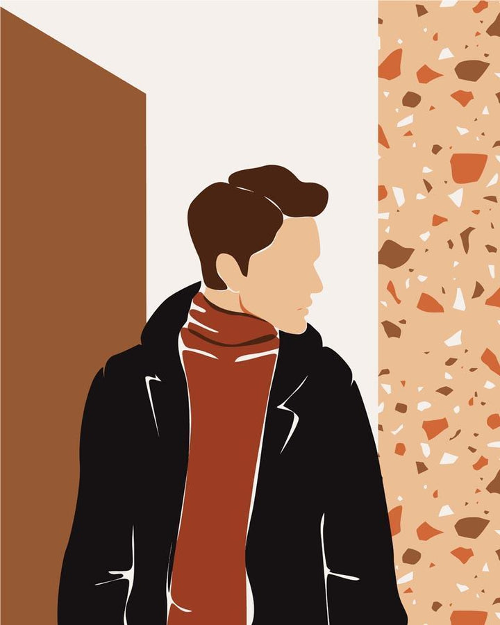 Malen nach Zahlen - People Illustration 5
