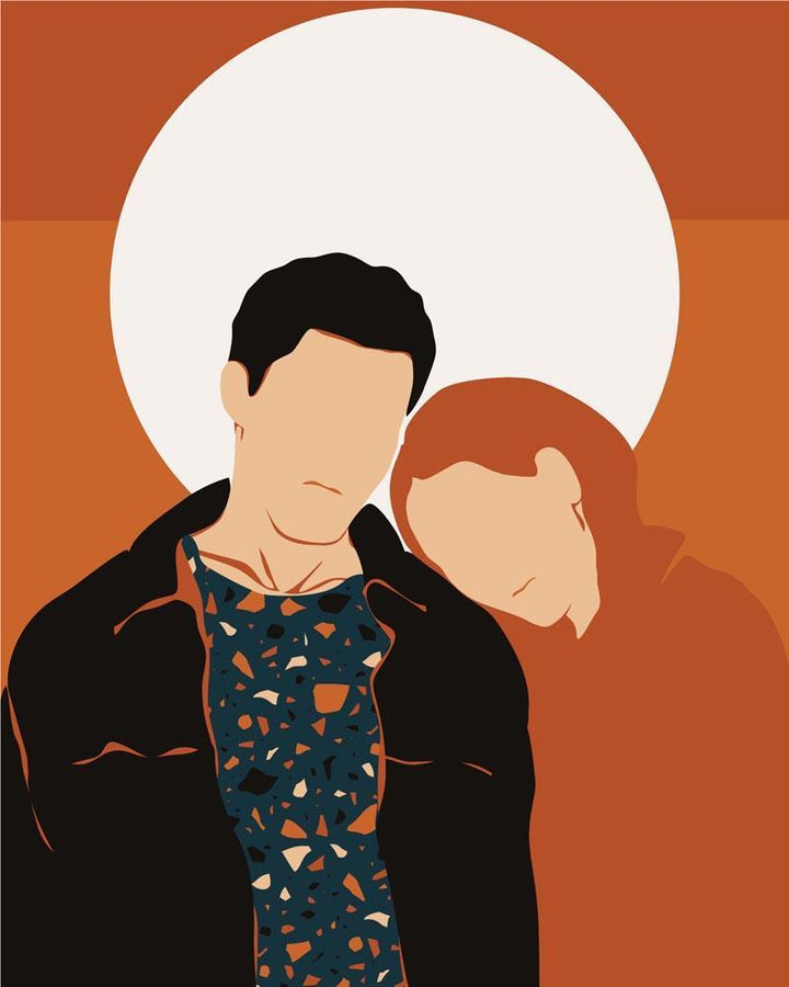 Malen nach Zahlen - People Illustration 8