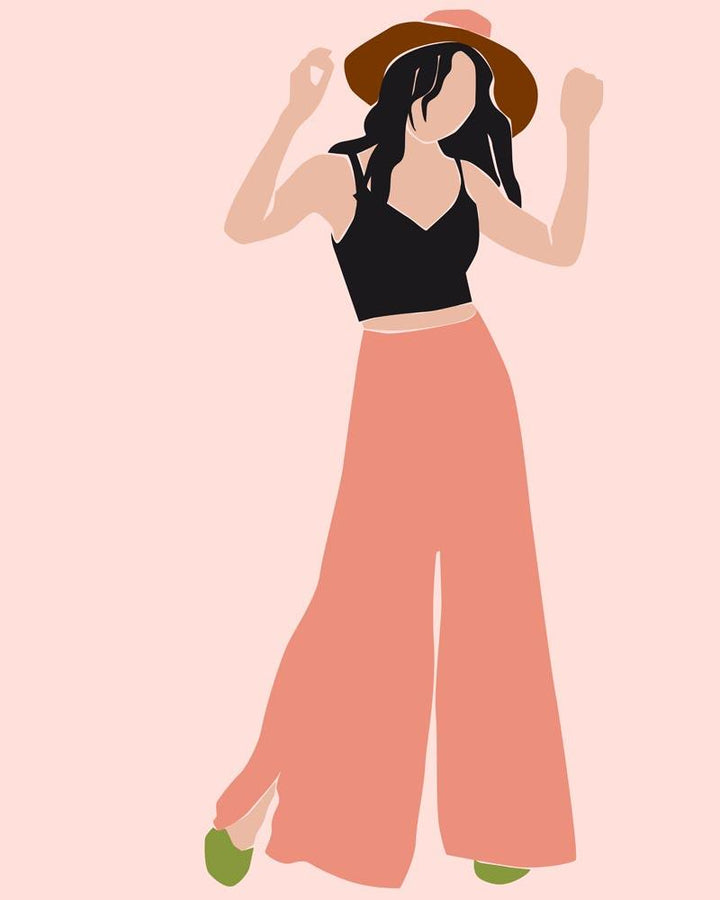 Malen nach Zahlen - Lady Boss Portrait - 1