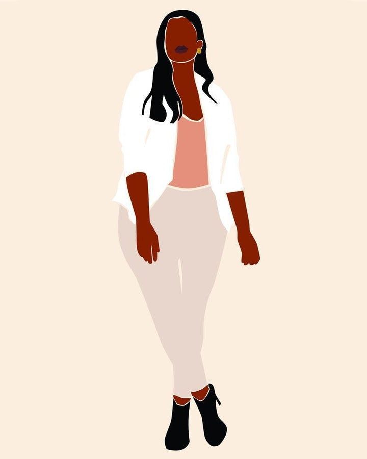 Malen nach Zahlen - Lady Boss Portrait - 16