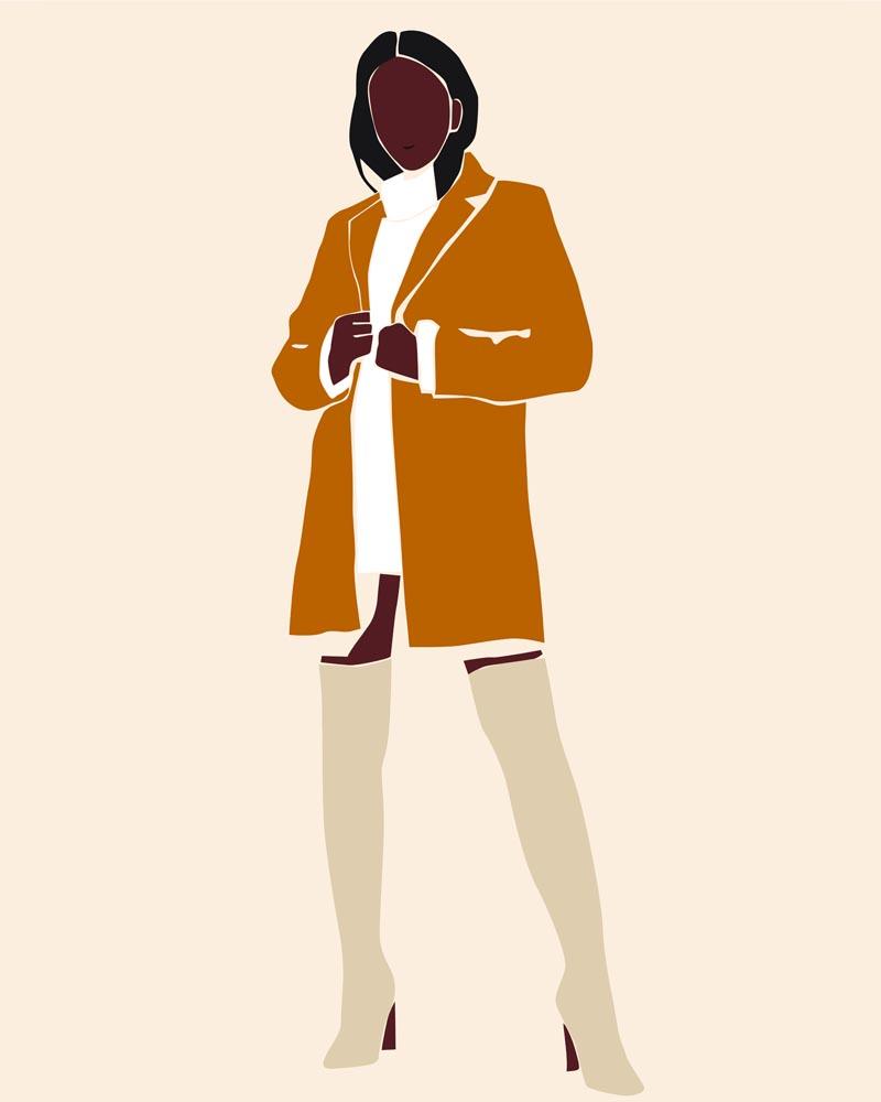 Malen nach Zahlen - Lady Boss Portrait - 20