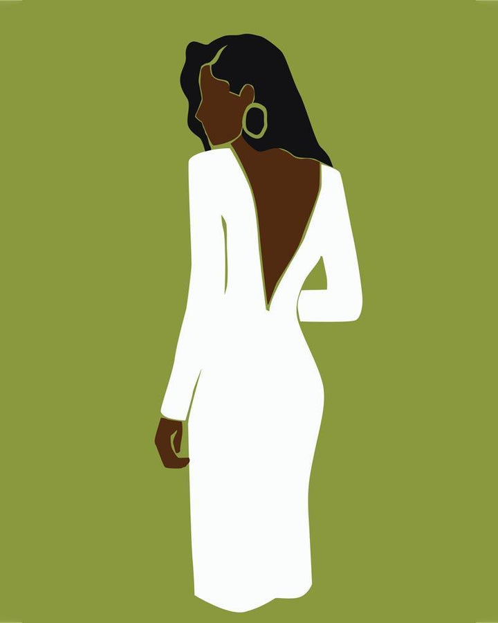 Malen nach Zahlen - Lady Boss Portrait - 5