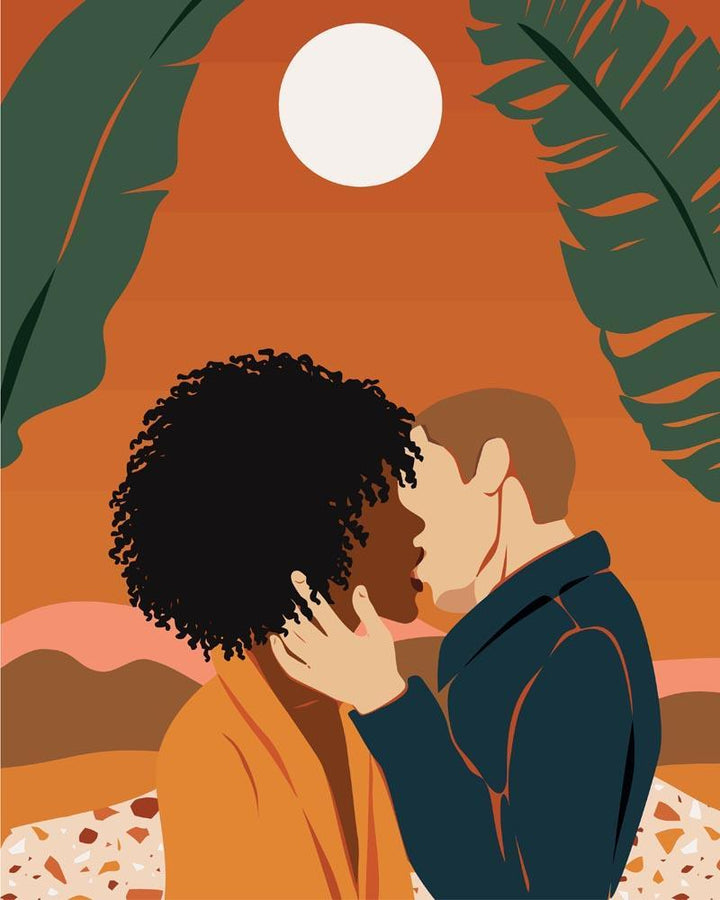 Malen nach Zahlen - People Illustration 1
