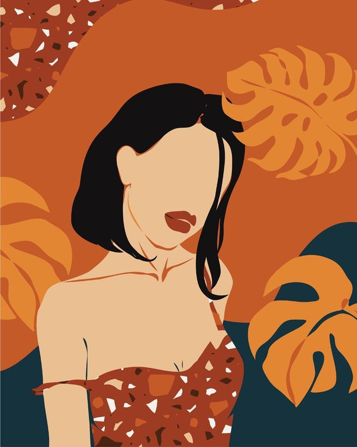 Malen nach Zahlen - People Illustration 11