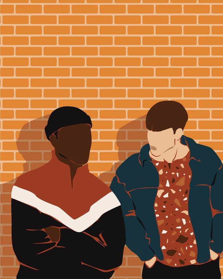 Malen nach Zahlen - People Illustration 15
